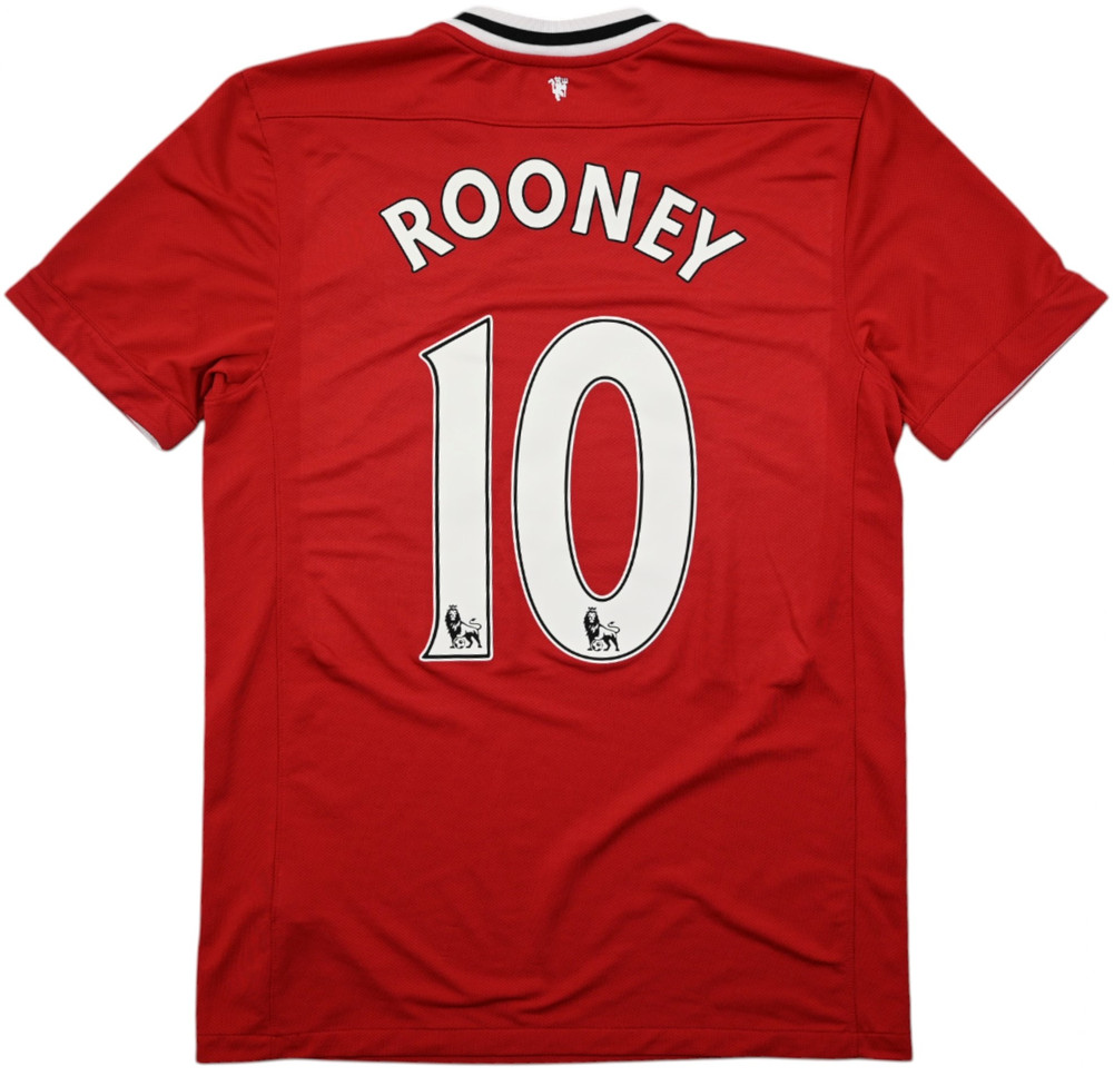 2011-12 MANCHESTER UNITED *ROONEY* SHIRT M