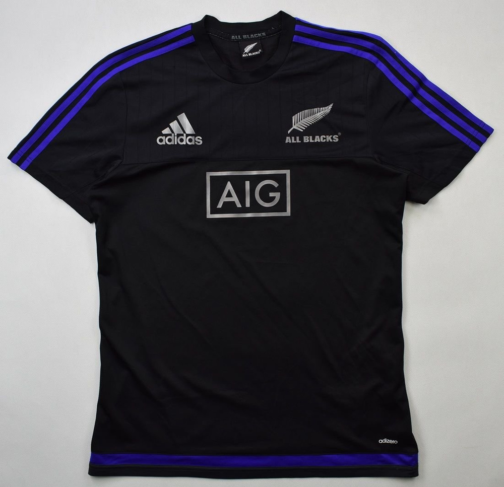 ALL BLACKS NEW ZELAND RUGBY ADIDAS SHIRT S