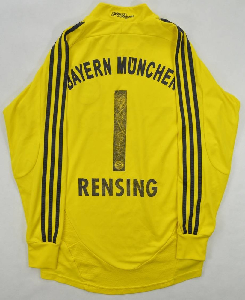 2008-09 BAYERN MUNICH GK *RENSING* SHIRT S
