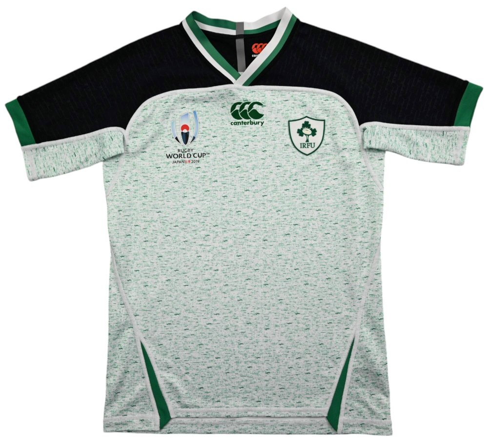 IRELAND IRFU RUGBY WORLD CUP 2019 SHIRT M. BOYS