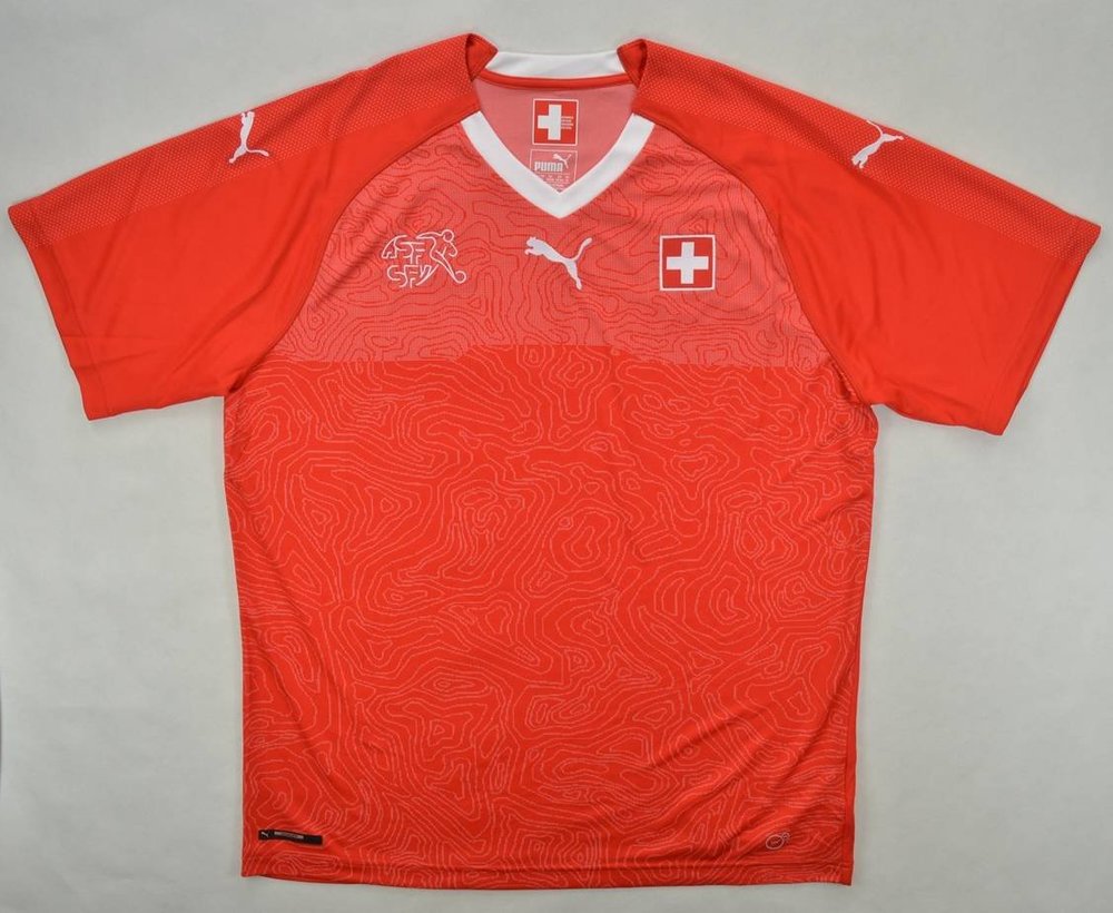 2018-19 SWITZERLAND SHIRT XL