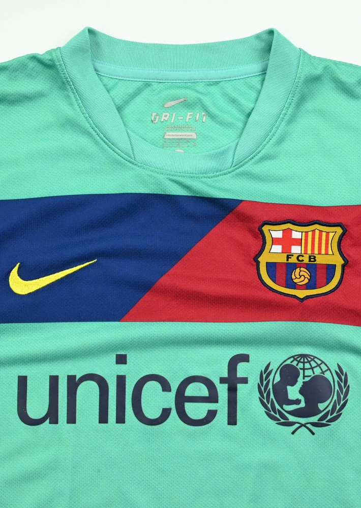 2010-12 FC BARCELONA *MESSI* SHIRT L