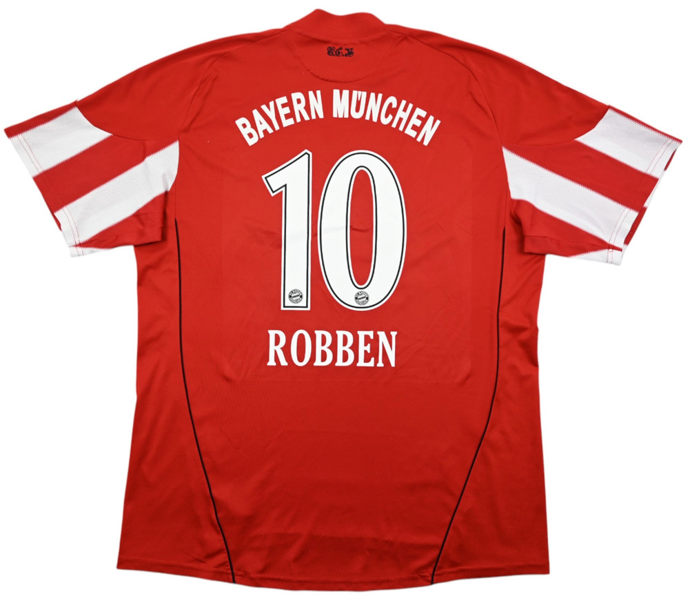 2010-11 BAYERN MUNCHEN *ROBBEN* SHIRT XXL