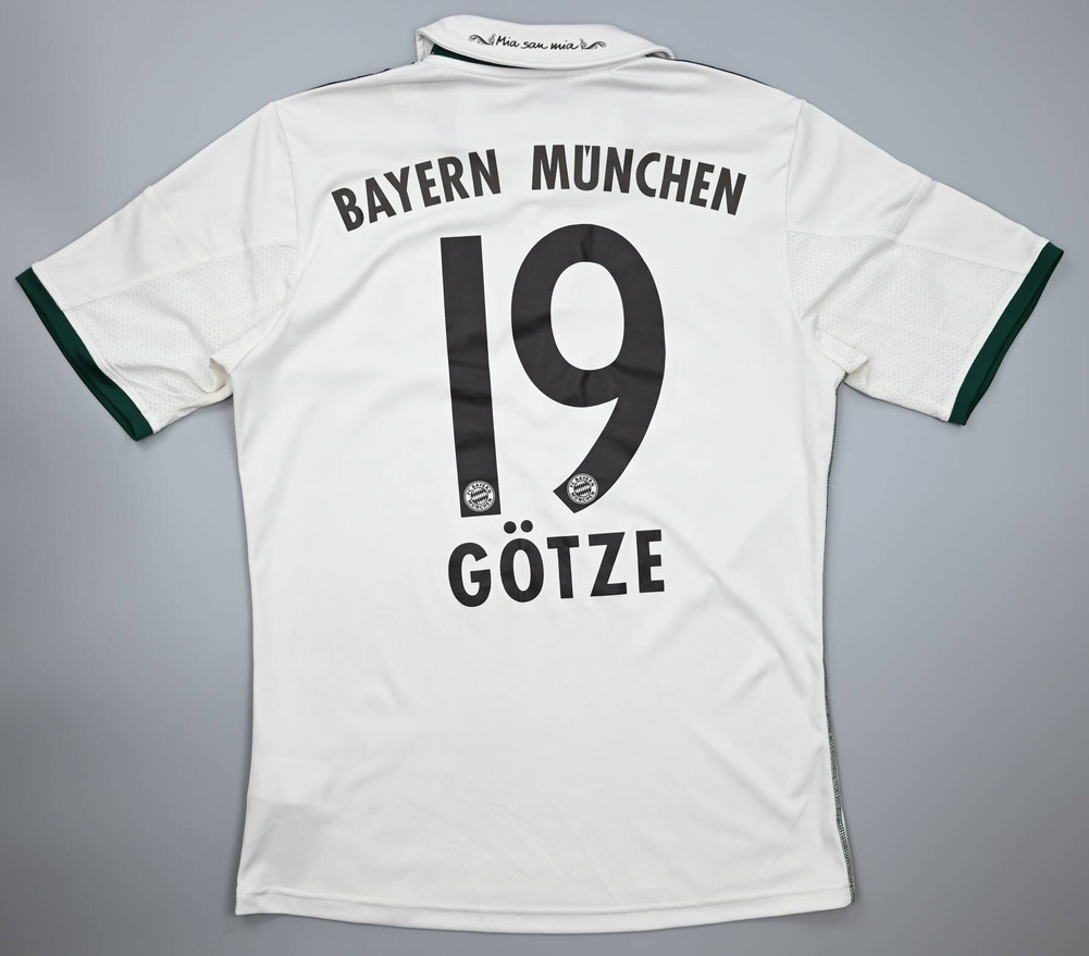 2013-14 BAYERN MUNCHEN *GOTZE* SHIRT XL. BOYS
