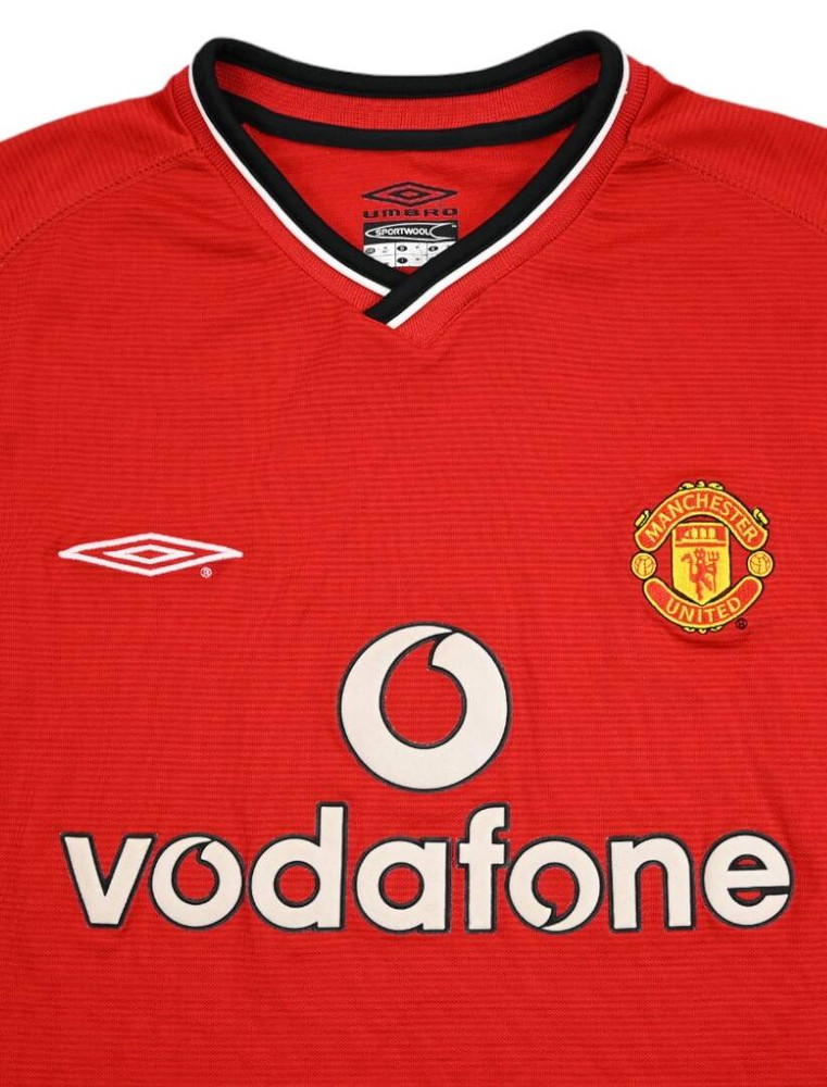 2000-02 MANCHESTER UNITED *BECKHAM* KOSZULKA M