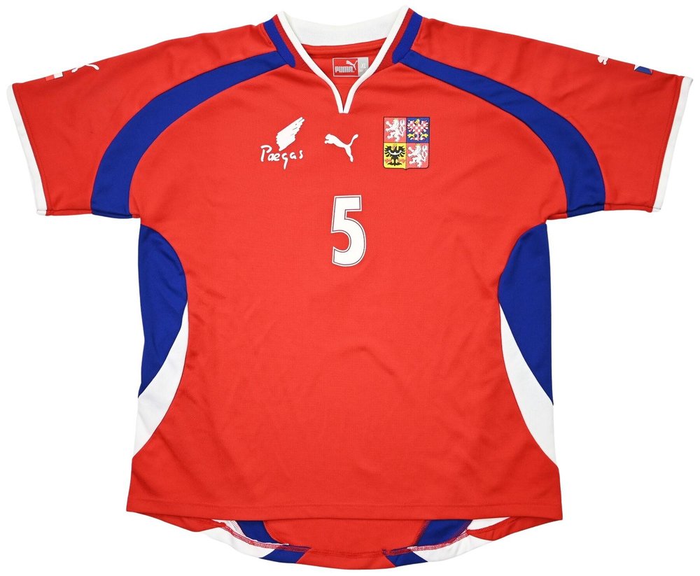 2000-02 CZECH REPUBLIC *J. NOVOTNY* SHIRT XL