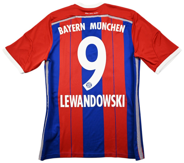 2014-15 BAYERN MUNCHEN *LEWANDOWSKI* SHIRT M