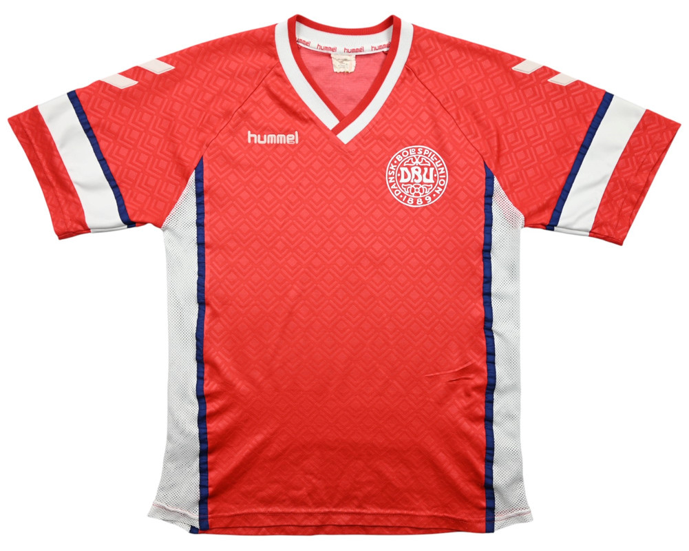1990-92 DENMARK SHIRT L