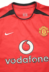 2002-04 MANCHESTER UNITED SHIRT S