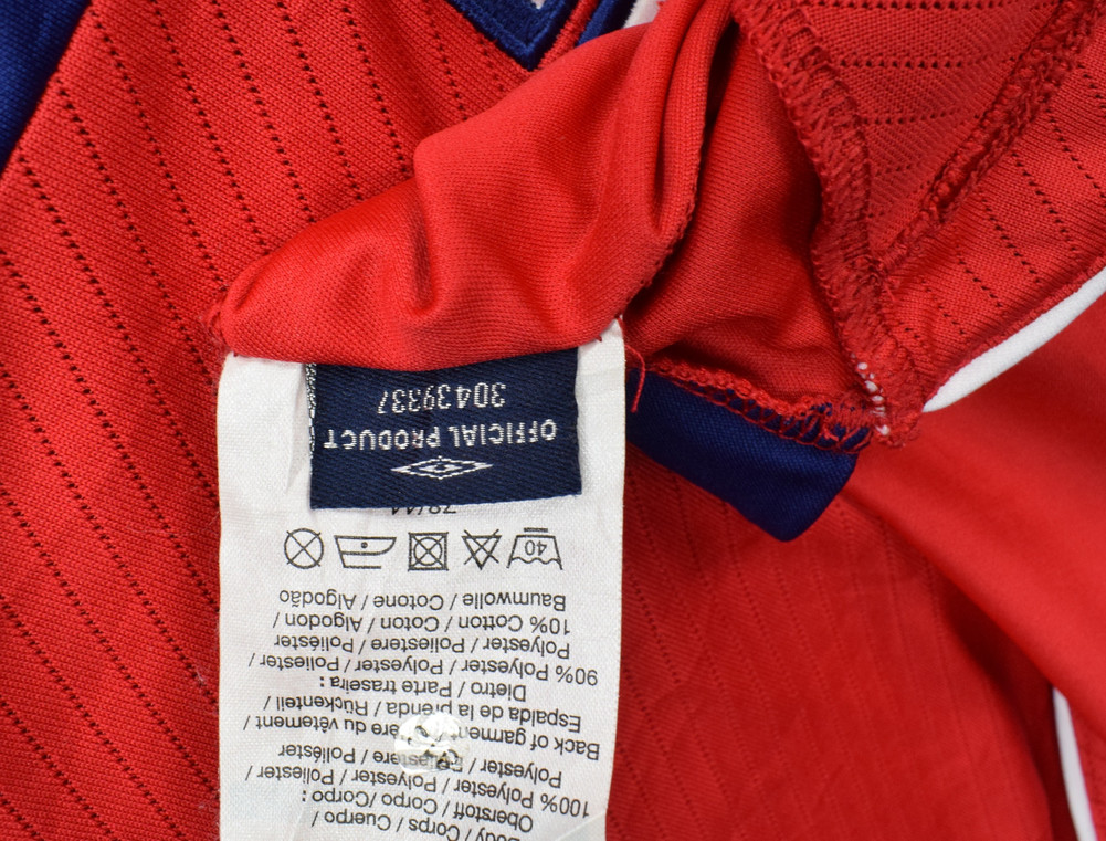 2008-10 ENGLAND SHIRT XL