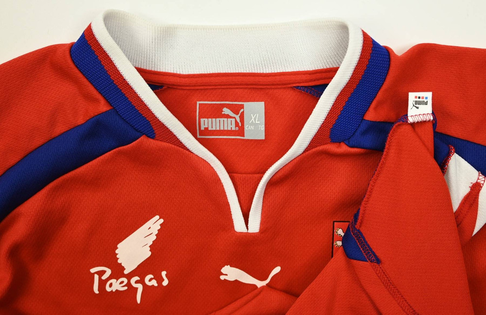 2000-02 CZECH REPUBLIC SHIRT XL
