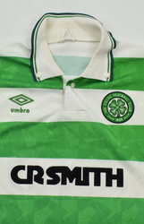1989-91 CELTIC GLASGOW SHIRT 42