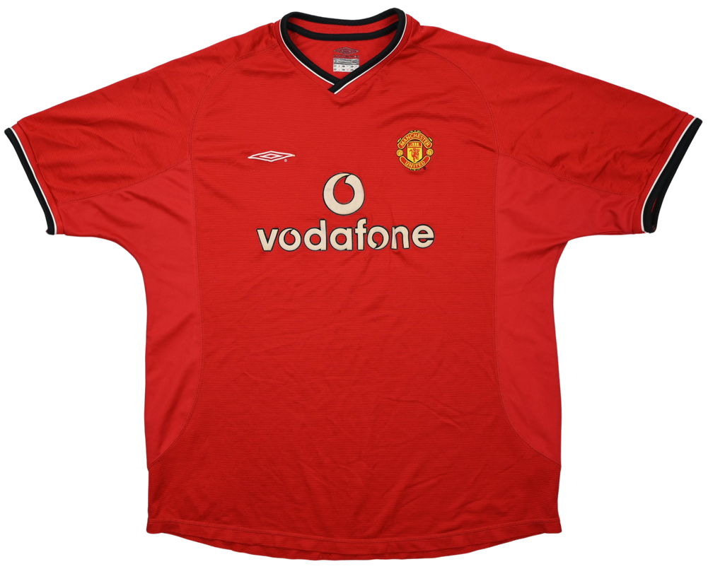 2000-02 MANCHESTER UNITED *BECKHAM* SHIRT XXL