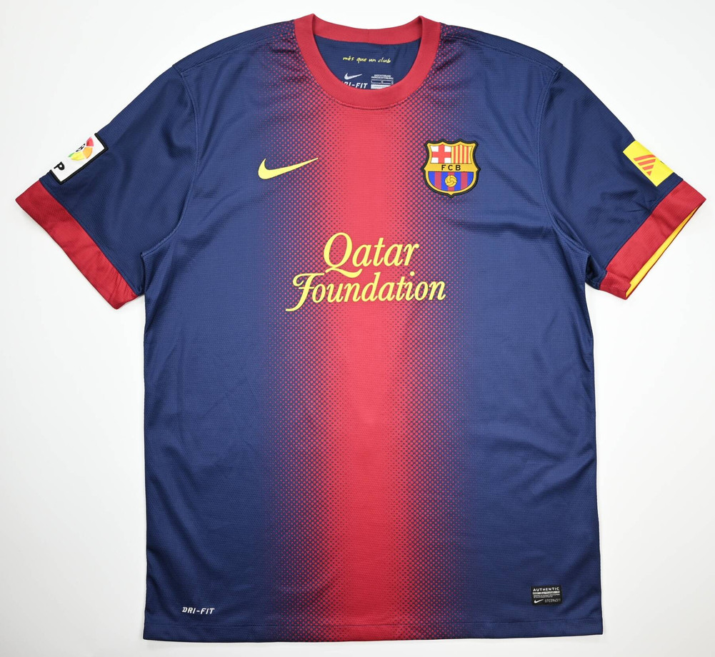 2012-13 FC BARCELONA *MESSI* SHIRT XL