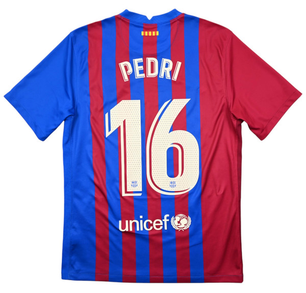 2021-22 BARCELONA *PEDRI* SHIRT M