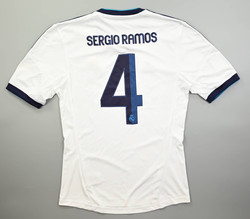 2012-13 REAL MADRID *SERGIO RAMOS* SHIRT S