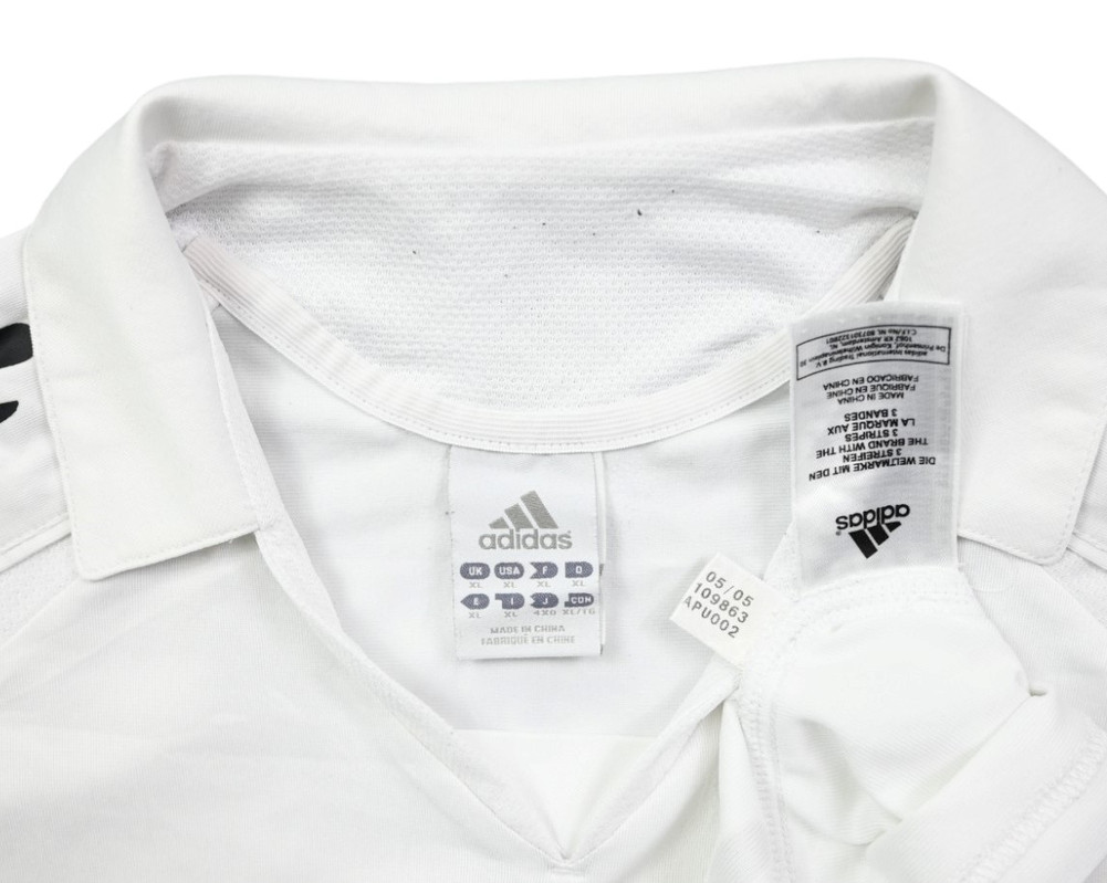 2005-06 REAL MADRID *BECKHAM* SHIRT XL