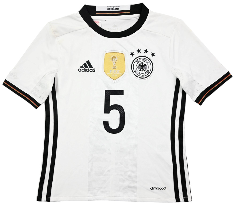 2015-16 GERMANY *HUMMELS* KOSZULKA XS. BOYS