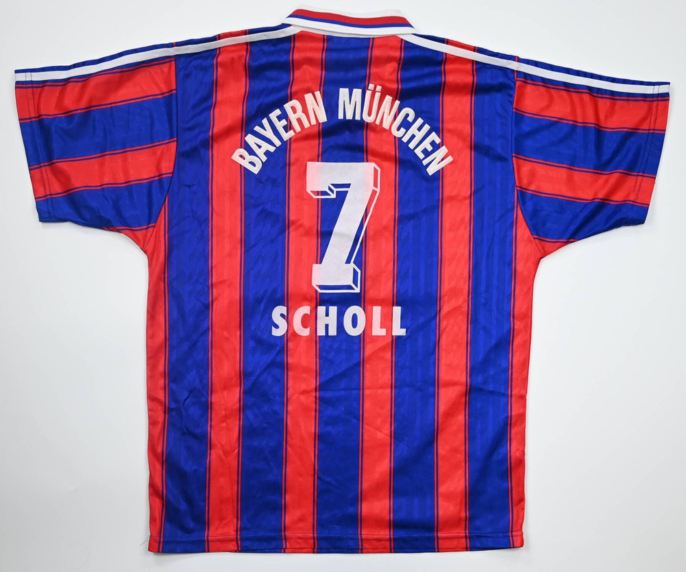 1995-97 BAYERN MUNCHEN *SCHOLL* SHIRT M