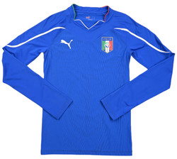 2010-12 ITALY PLAYER ISSUE LONGSLEEVE SHIRT S
