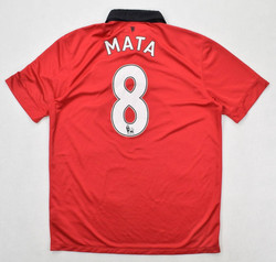 2013-14 MANCHESTER UNITED *MATA* KOSZULKA L