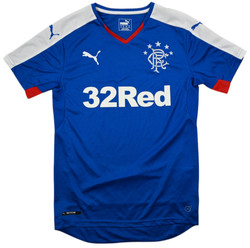 2015-16 GLASGOW RANGERS SHIRT S