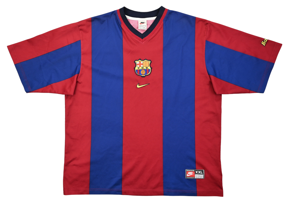 1998-00 FC BARCELONA BASIC SHIRT XXL