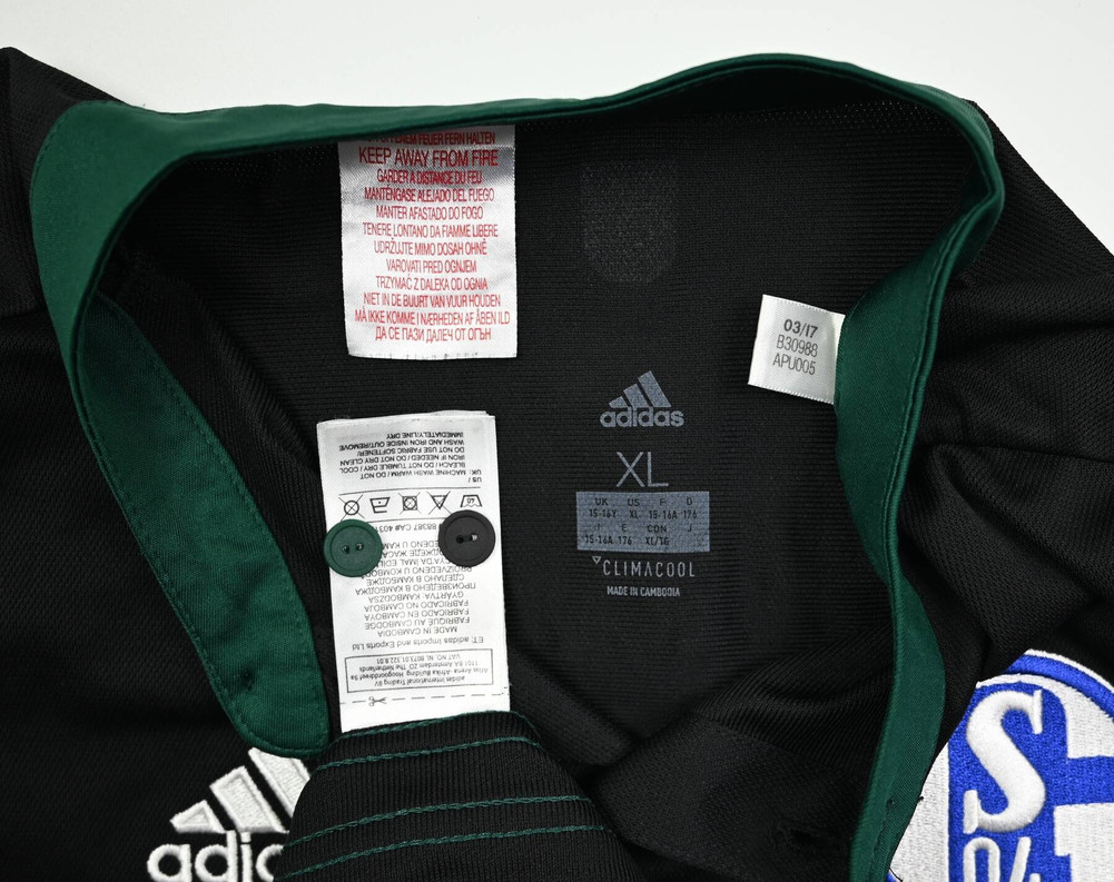 2017-18 FC SCHALKE 04 *HARIT* SHIRT XL. BOYS