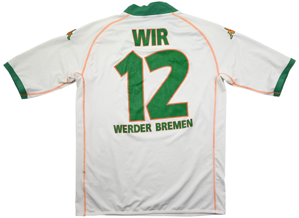 2004-05 WERDER BREMEN *WIR* KOSZULKA XXL