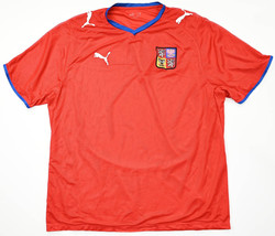 2008-09 CZECH REPUBLIC SHIRT XL