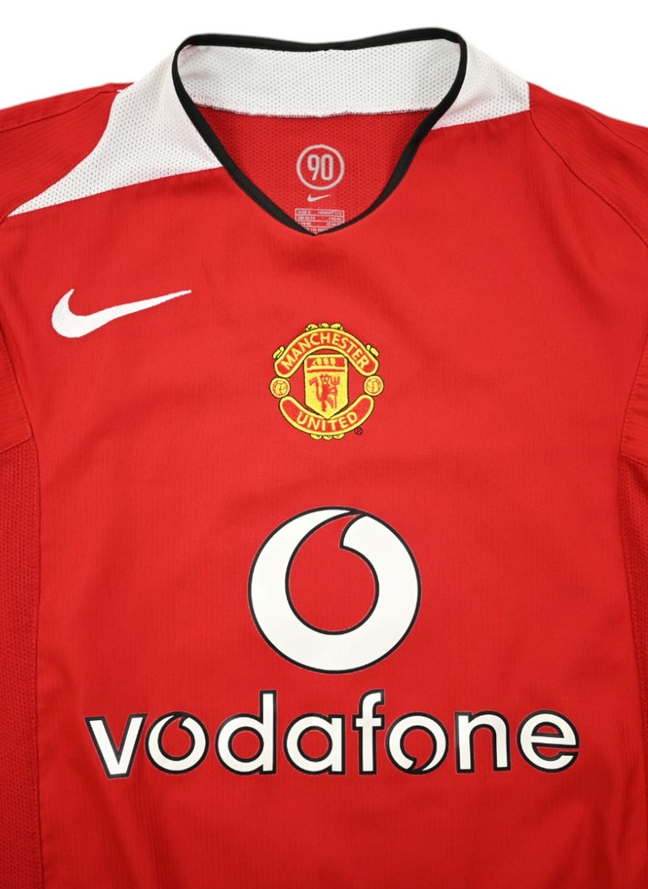 2004-06 MANCHESTER UNITED *RONALDO* LONGSLEEVE SHIRT S