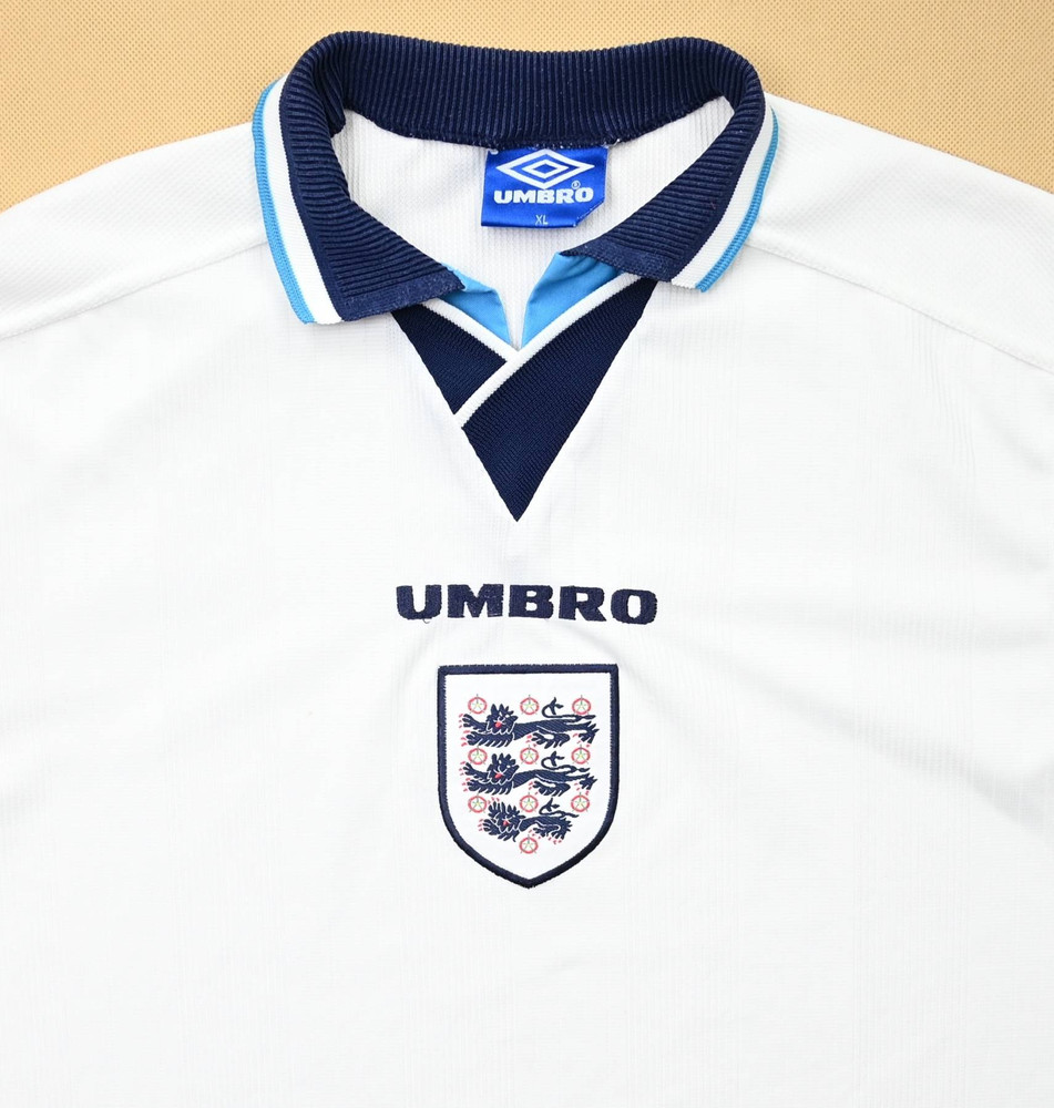 1995-97 ENGLAND *GASCOIGNE* SHIRT XL