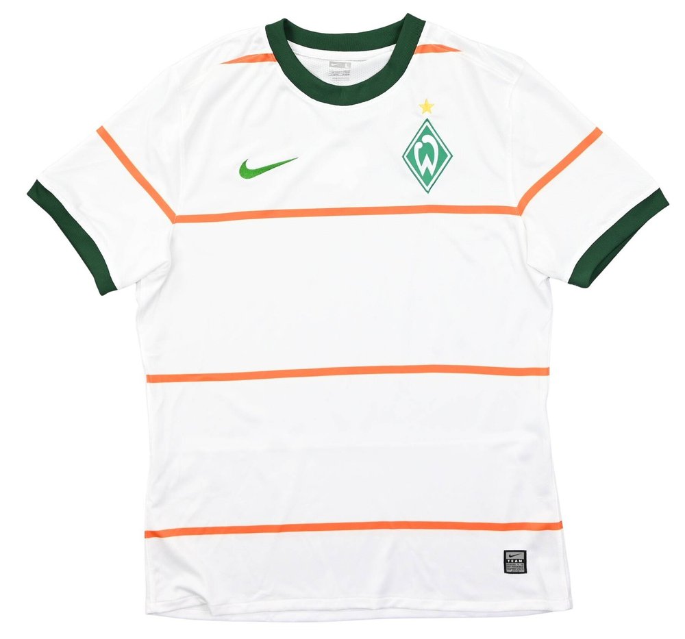 2009-10 WERDER BREMEN PLAYER MATCH ISSUE SHIRT L