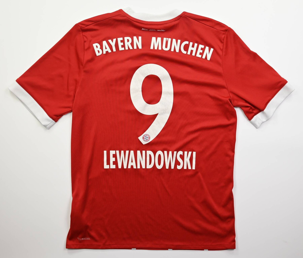 2017-18 BAYERN MUNCHEN *LEWANDOWSKI* KOSZULKA XL. BOYS 
