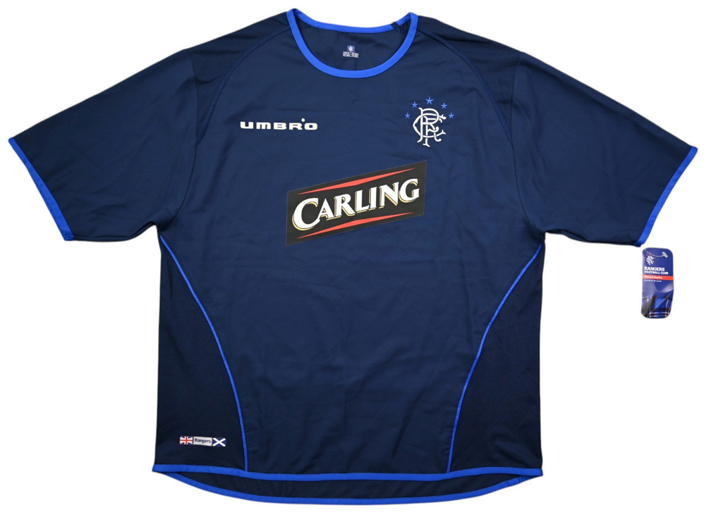 2005-06 GLASGOW RANGERS *FERGUSON* SHIRT XL