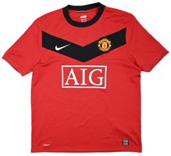 2009-10 MANCHESTER UNITED SHIRT M