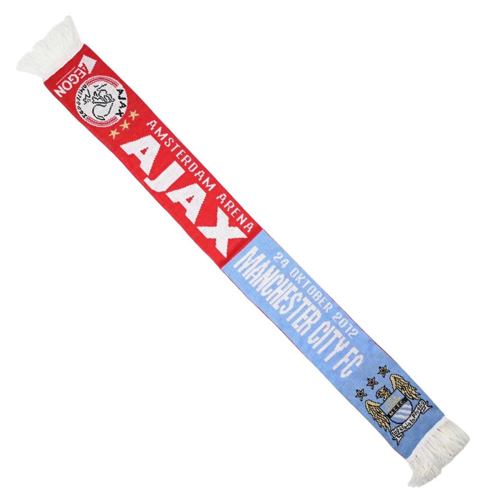 AJAX AMSTERDAM/ MANCHESTER CITY AMSTERDAM ARENA 24 OCTOBER 2012 SCARF