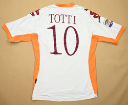 2010-11 AS ROMA *TOTTI* SHIRT L