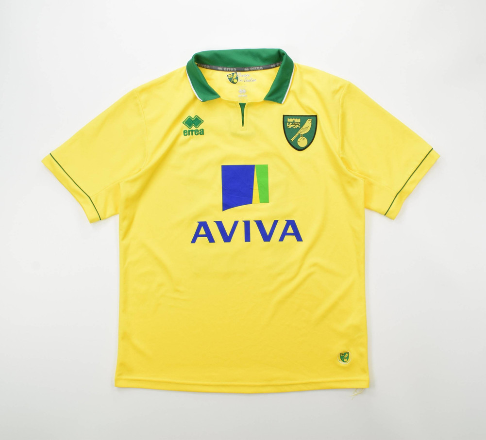 2012-13 NORWICH CITY *PILKINGTON* SHIRT L