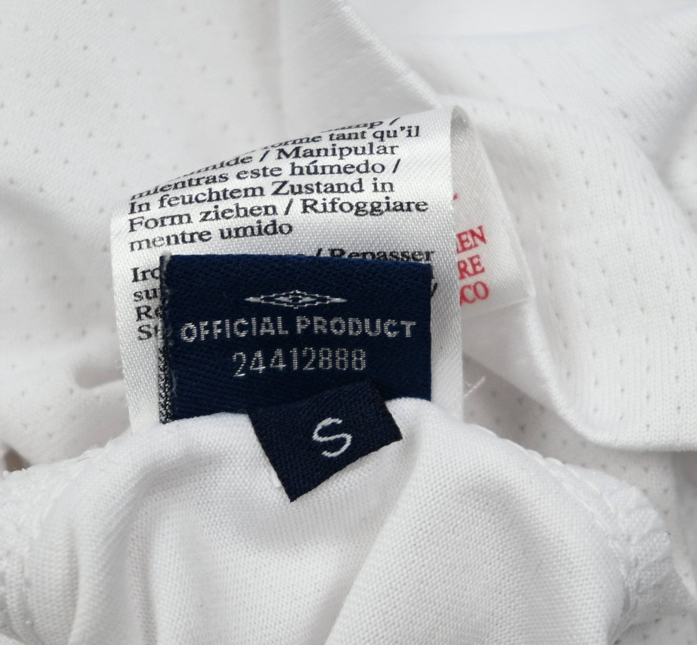 2007-09 ENGLAND *TERRY* SHIRT S