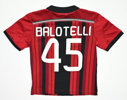 2014-15 AC MILAN *BALOTELLI* SHIRT XXS. BOYS