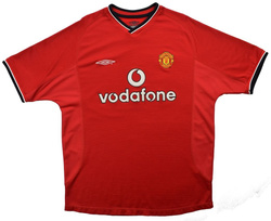 2000-02 MANCHESTER UNITED SHIRT XS