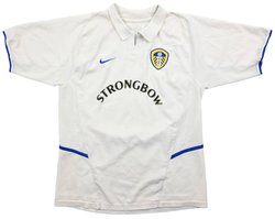 2002-03 LEEDS UNITED SHIRT XL. BOYS