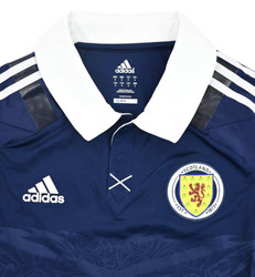 2011-13 SCOTLAND LONGSLEEVE PLAYER ISSUE TECHFIT M
