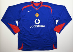 2005-06 MANCHESTER UNITED LONGSLEEVE XXL 