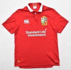 BRITISH AND IRISH LIONS RUGBY SHIRT M