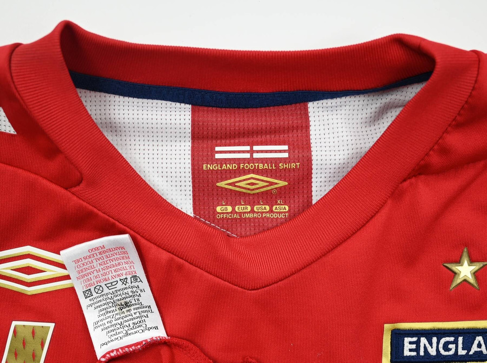 2006-08 ENGLAND *GERRARD* SHIRT L