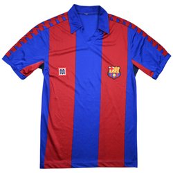 1982-89 FC BARCELONA SHIRT XS