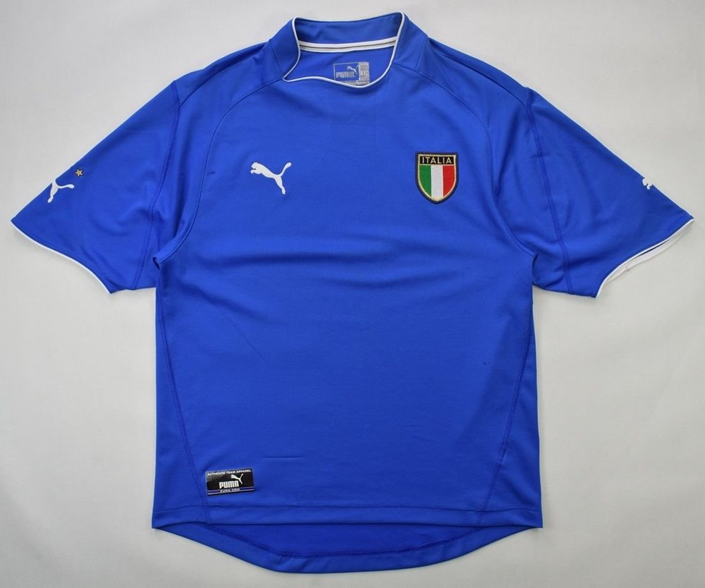 2003-04 ITALY SHIRT XXL