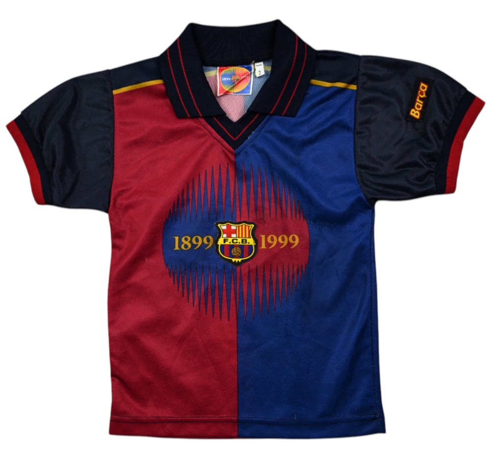 1999-00 BARCELONA *R. DE BOER* KOSZULKA XS. BOYS 